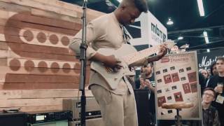 Tosin Abasi The Woven Web Seymour Duncan NAMM 2016 [upl. by Uot]