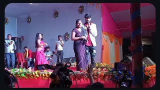 murliganj night show dance Gourav Thakur  Usha Yadav program [upl. by Craggie138]