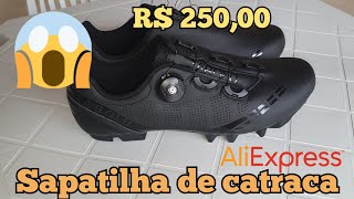 Sapatilha MTB AliExpress  Canal Melhor de Bike [upl. by Annunciata]