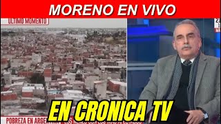 EN VIVO🔴 GUILLERMO MORENO EN CRONICA TV [upl. by Naasar]