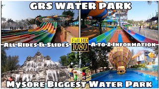 Grs Fantasy Water Park Mysore Water Park Near Mysore waterpark waterslide mysore viral [upl. by Marcy]