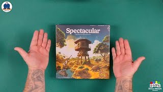 UNBOXING  SPECTACULAR  Board Game  indabox EssenSpiel24 [upl. by Nagem]