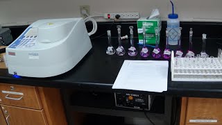 Nitrite Test Using Spectrophotometer Method [upl. by Hollenbeck]