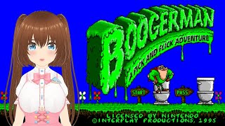 Zerando Boogerman A Pick And Flick Adventure SNES Parte 1 [upl. by Airreis937]