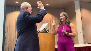 Criminal Defense Attorney Cara Tangara being sworn into office as Utah State Bar President [upl. by Nerek]