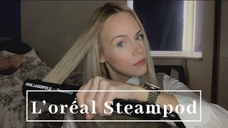 L’ORÉAL STEAMPOD 30 TESZT  KARL LAGERFELD x STEAMPOD EDITION [upl. by Jorin68]