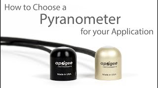 How to Choose the Right Pyranometer for your Application [upl. by Ulu835]