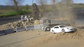 1 64 Dynamic Diorama  Crash Compilation Slow Motion 1000 fps 125 [upl. by Ji152]