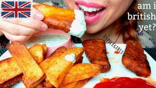 ASMR FRIED FISH AND CHIPS 🎣🍟 먹방 CRUNCHY Eating Sounds No Talking suellASMR [upl. by Wira]