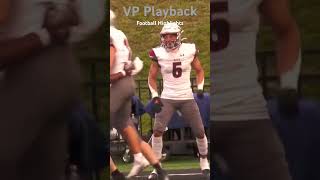 Pick 6 from The VP Playback Alcoa vs Greeneville game footballshorts football pick6 alcoa [upl. by Stokes]