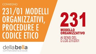 Modelli organizzativi procedure e codice etico [upl. by Cower133]