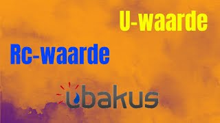 Isolatiewaarde zelf berekenen met Ubakus  tutorial Rcwaarde spouwmuur uitrekenen [upl. by Moffit916]