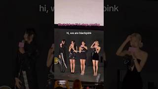 Blackpink on Pink stage greeting blackpink jisoo rosé jennie lisa blink [upl. by Malha]