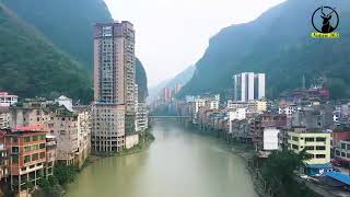 Yanjin County  China  The Narrowest Metropolis In The World [upl. by Fitton]