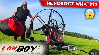 Paramotor Quad  Stability of BlackHawk LowBoy 3 [upl. by Siloam]