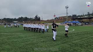 Banda Penachos Dorados Colegio Jorge Huneeus Zegers  Concurso Banda CES 2024 [upl. by Ennahtur371]