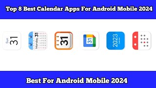 Top 8 Best Calendar Apps For Android Mobile 2024  Shahzad Tech 20 [upl. by Rosamond]