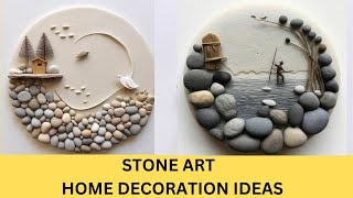 latest pebble Art  Rock Sculptures 2023  Stone Painting ideas 2023  DIY home Crafts  Stone Art [upl. by Conlee]