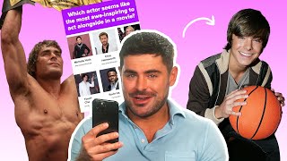 Zac Efron Finds Out Which Iconic Zac Efron Character He Is [upl. by Lucania]