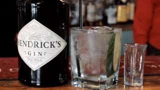 Hendricks Gin amp Tonic Drink Recipe  Tasty GampT Drink With Cucumber [upl. by Allista]