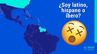 DIFERENCIA entre LATINOAMÉRICA HISPANOAMÉRICA e IBEROAMÉRICA Imparcialmente👍  El Mapa de Sebas [upl. by Hamid879]