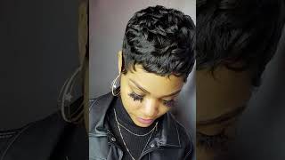 The Latest And Most Popular Short Hairstyles for Black Women [upl. by Araht114]