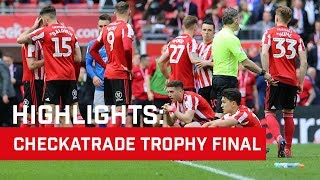 Highlights Checkatrade Trophy Final [upl. by Berty]