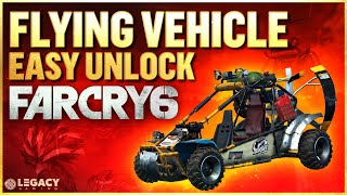 Far Cry 6  Secret Flying Car  Easy Guide To Unlocking This Incredible Vehicle [upl. by Ruhtra]