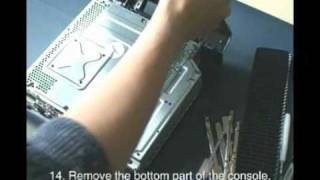 How to Dissassemble Xbox 360 Slim using XCM X8 Unlock Tool Set [upl. by Ber810]