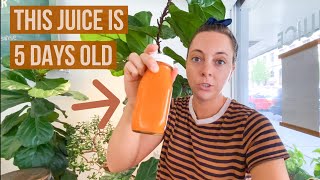 HOW TO PRESERVE RAW JUICE amp EXTEND SHELF LIFE [upl. by Aitekram563]