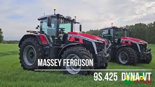 Prueba Agrotecnica Massey Ferguson 9S 425 [upl. by Nyrac]