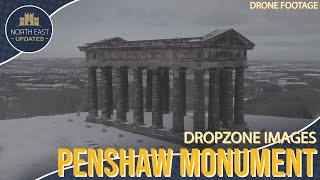 Penshaw Monument Drone Footage [upl. by Cornelle]