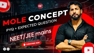 Mastering Mole Concept Expert Tips and Expected Questions [upl. by Eidissac71]