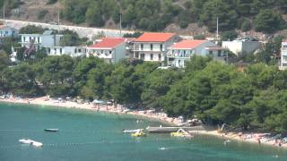 Drvenik beachbeachesplazaplaze hotel Hani amp Bella Vista upper bay Makarska Riviera FULL HD 2011 [upl. by Lubin]