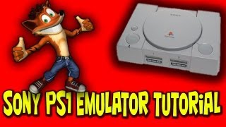 How to Install Playstation 1 Emulator Tutorial PSX  BIOSEasiest Way [upl. by Eikkin]