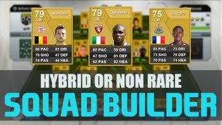 FIFA 13  Création dune équipe OR NON RARE  11 000 crédits  FUT 13 Squad builder [upl. by Anuat53]