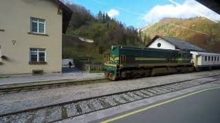 Nova Gorica to Jesenice by train [upl. by Pruchno830]