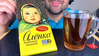 ASMR CHOCOLATE BAR ALENKA MUKBANG EATING SOUNDS EATING SHOW [upl. by Farr272]