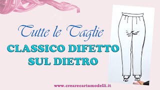 COME SDIFETTARE CAVALLO DIETRO DEL PANTALONE [upl. by Ivatts647]