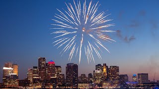 Beautiful Daytime Fireworks Show In Itlay [upl. by Yllom]