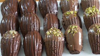 Best Chocolate Madeleines  Madeleine Recipe [upl. by Cheslie]