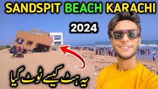 Sandspit Beach Karachi 2024 rajabbutt94 DuckyBhai [upl. by Swec992]