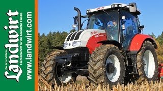 Steyr 4130 Profi  landwirtcom [upl. by Aryn]