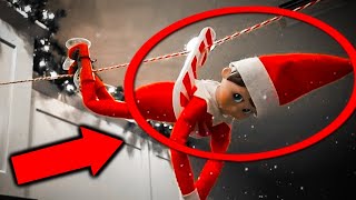 Scary Elf On A Shelf Caught Moving amp Talking On Camera [upl. by Aihsoj]