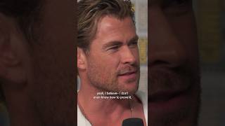 TransformersOne cast debates Are the transformers aliens or  robots Chrishemsworth Shorts [upl. by Nehtiek]