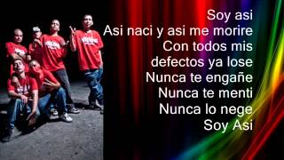 Soy Asi Con Letra Adan Zapata [upl. by Yanehs]