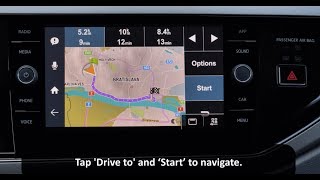 How To Connect Sygic Car Navigation with MirrorLink Infotainment System [upl. by Llebiram]