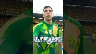 El Dibu Martinez terminó molesto el partido contra Colombia molesto y se la agarró con la cámara 😱 [upl. by Ursal]