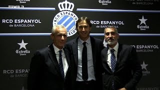 Julen Lopetegui al RCDE Stadium [upl. by Anak23]