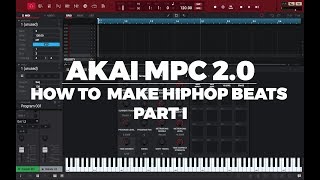 AKAI MPC 24 TUTORIAL  HOW TO MAKE A HIPHOP BEAT PT 1 THE DRUMS [upl. by Elac]